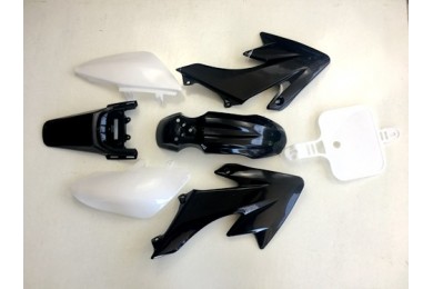 BLACK RED BLUE WHITE Plastics Guard Fairing Fender Kit CRF50 110/125cc PIT PRO Dirt Bike