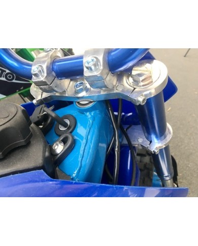 35mm Front Fork Lower Upper Triple Tree Stem Clamp 49cc Mini Pocket Dirt Bike