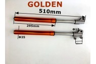 FRONT UPSIDE DOWN FORKS MINI DIRT POCKET BIKE 47cc 49cc A PAIR COLORS
