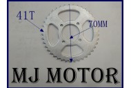 960mm 40mm Solid Axle Sprocket Disc Kit Go kart Buggy Mini Hotrod Project