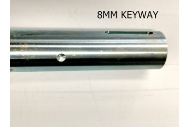 40MM 960mm GO KART TRIKE AXLE 8MM KEYWAYS HUFFY SLIDER TRIKE HOLLOW 5MM THICKNESS