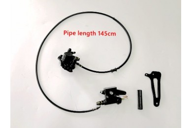 Hydraulic Rear Disc Brake Caliper System+Pad Drift Trike Go kart Buggy lever