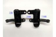 Front Wheel L/R Disc Brake Stub Axle 125cc 150cc Quad Dirt Bike ATV Dune Buggy