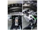 125CC PIT MOTOR DIRT BIKE TRAIL MOTOCROSS PRO KICK START 14/17 BIG WHEEL ORANGE
