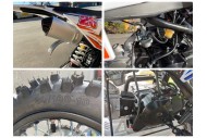 70cc Dirt Bike Trail Pit Bike Motor Electric Start Semi Auto Junior Bike Kid Green