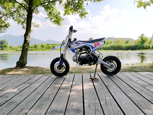 70cc Dirt Bike Trail Pit Bike Motor Electric Start Auto STINGRAY Junior Bike Kid Blue