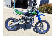 2017 BIGFOOT 125CC PIT MOTOR DIRT BIKE TRAIL MOTOCROSS TERRAIN PRO KICK START BLACK
