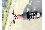 MB200X TrailMaster Hurricane Mini Bike Coleman Full sized REC-REG E-start RED