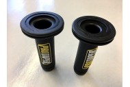 7/8'' 22mm Hand Grips Handle Bar Honda Yamaha Suzuki Kawasiki Motorcycle Yellow