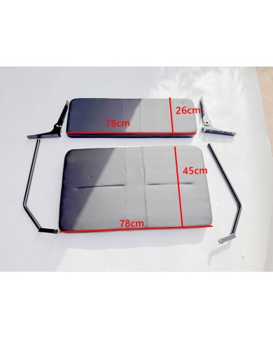 Artificial Leather Seat Double Seat for Mini Willy Jeep
