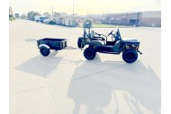 Trailer 60x100cm For our Mini Will Jeep Kids