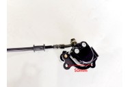 Hydraulic Disc Brake Caliper System+Pad Dirt bike Go kart Buggy 22mm Left Hand
