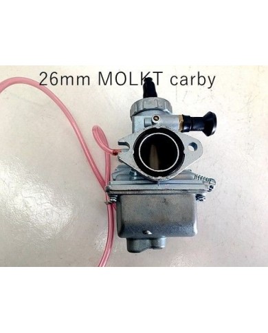 26mm Carby Carburetor + Foam Air Filter 110cc 125cc PIT Quad Dirt Bike ATV Buggy