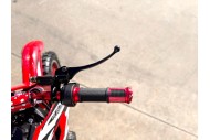 49CC DIRT BIKE KIDS PEE WEE MOTORCYCLE ATV 50CC HYDRAULIC BRAKES RED