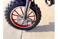 49CC DIRT BIKE KIDS PEE WEE MOTORCYCLE ATV 50CC HYDRAULIC BRAKES RED