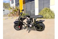 Trooper 105 Mini Bike Kids Adults Bike Military Style Off-Road Bike Green
