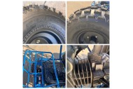RAPTOR 150cc Semi Auto Buggy Teens & Adults Off Road Go Kart ATV Quad RED