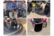 WILDFORCE49 49CC FARM QUAD BIKE ATV BUGGY KIDS 4 WHEELER HUASHENG 2-STROKE MJ MOTORGREEN