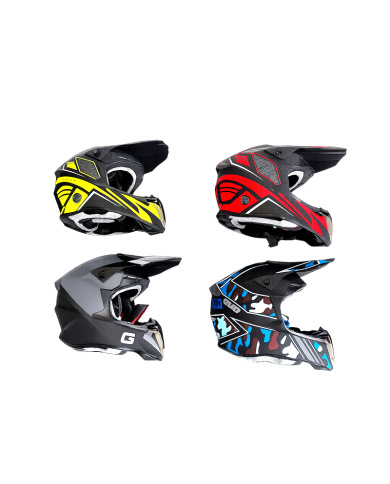 ECE22.06 Kids Motocross Helmet Dirt Bike ATV Quad Off Road Youth BMX Riding kart